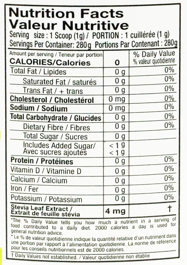 Rite Stevia Powder Concentrate, 9.8 oz – Raw Green Leaf Naturally Sweet Pure White 0 Carb Zero Calorie Sweetener Powdered Sugar Substitute for Diabetics, Keto Baking, Mixing Drinks & Smoothies