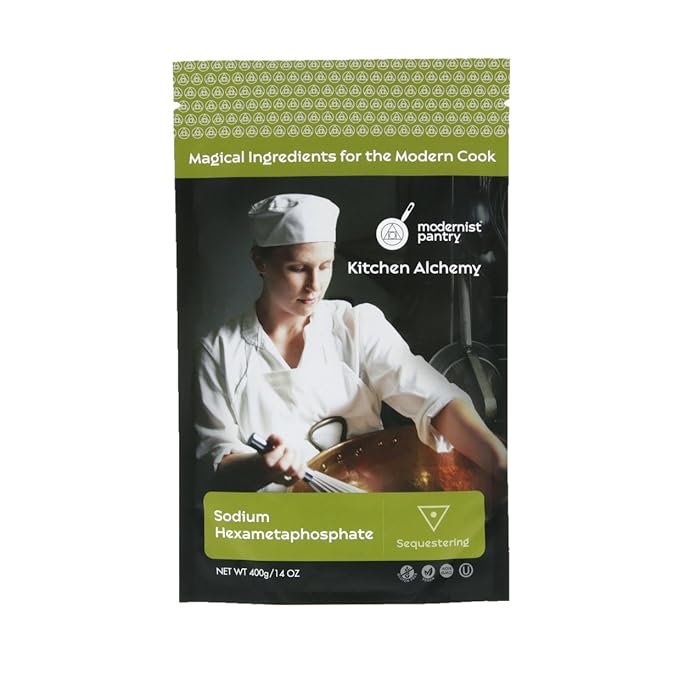 Pure Sodium Hexametaphosphate ⊘ Non-GMO Vegan OU Kosher Certified - 400g/14oz