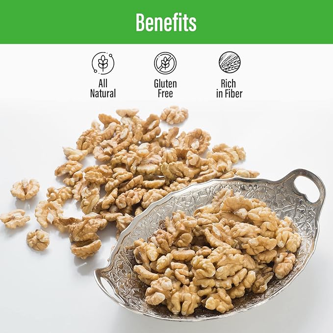 Sincerely Nuts Raw Shelled Walnuts (3lb bag) | No Shell Walnut Halves and Pieces | Easy to Eat & Cook Right Out of the Bag | Kosher & Gluten Free Superfood | Plant Based Fiber & Healthy Fats