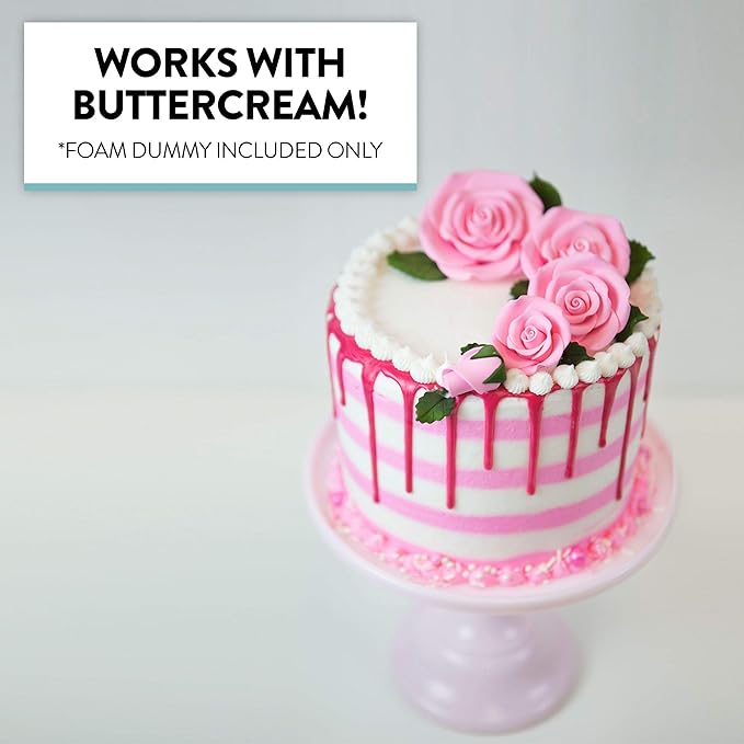 Global Sugar Art Cake Dummy Square, 14 x 14 x 5 Inches