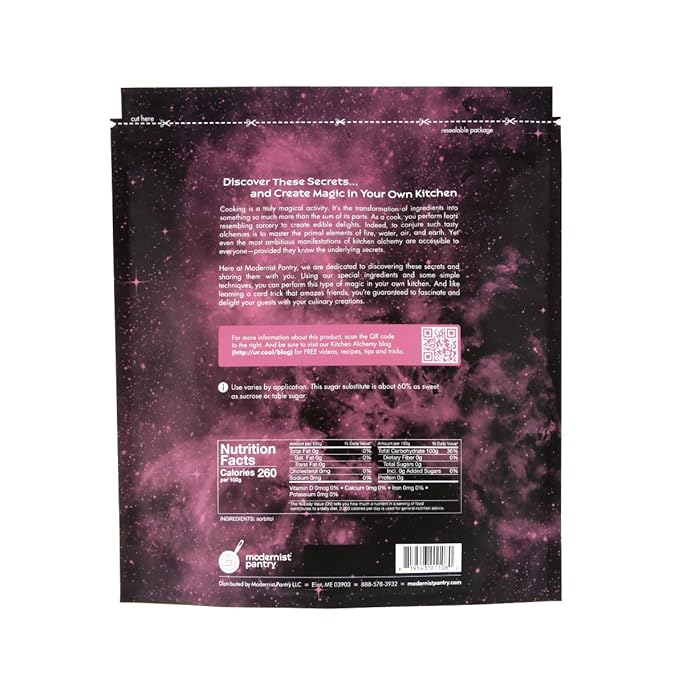 Pure Sorbitol Powder Vegan Gluten-Free OU Kosher Certified - 1kg/2.2lbs/36oz
