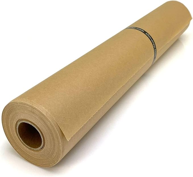 ChicWrap Culinary Parchment Paper Extra Large Refill Roll - 15" x 164', 205 Sq Ft - Professional Grade Parchment for Butcher Block Dispensers Only - For Cooking and Baking - Kosher Certified