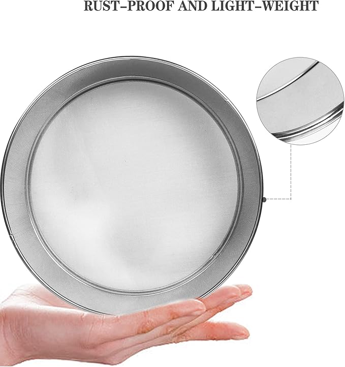 Vibrating Sieve 150 Mesh Screen Stainless Steel Vibrating Sifter Mesh Screen