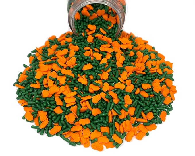 Mystic Sprinkles Autumn/Fall Sprinkle Mixes (Pumpkin Patch Sprinkle Mix 3.2oz)