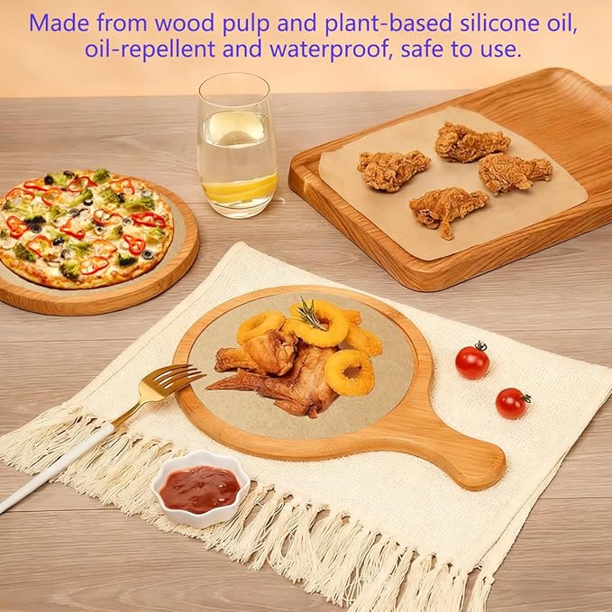 300 Sheets Round Baking Parchment Paper, 4,6,8 Inch Non-Stick Precut Parchment Liners for Cake Pans, Cookies, Grilling, Steaming, and Springform Baking
