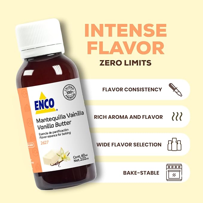 ENCO Baking Essence 2.02 fl.oz (Vanilla Butter)