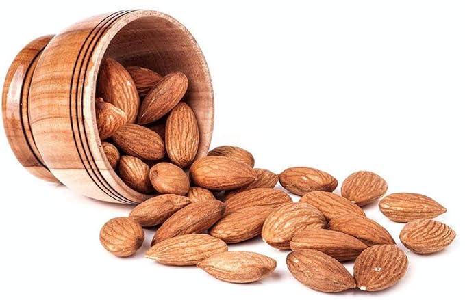 Raw Natural Shelled California Almonds (5 Lbs.) - Healthy Southern Tastiness - Handpicked for Freshness - All Natural Supreme Almonds - Farm Fresh Nuts Brand