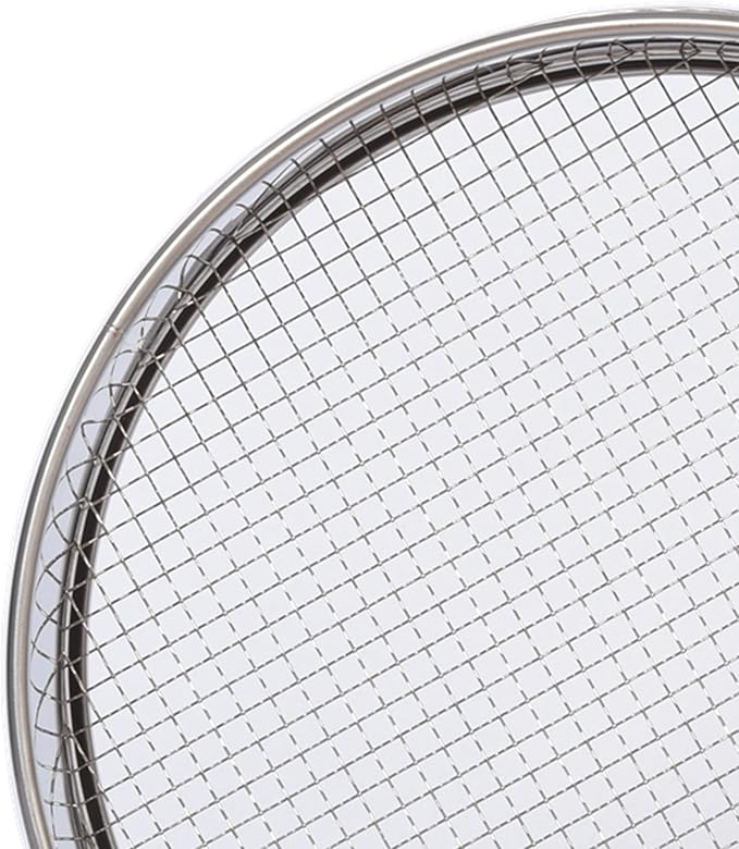 Garden Soil Sifter -10" Sifting Pan-Sieve for Sand Rocks Dirt Compost (1/4”Mesh Screen)