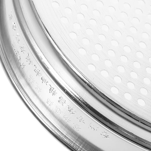 LIFKOME Stainless Steel Flour Sifter - Fine Mesh Round Flour Strainer Screen for Baking Cake Bread Food Prep