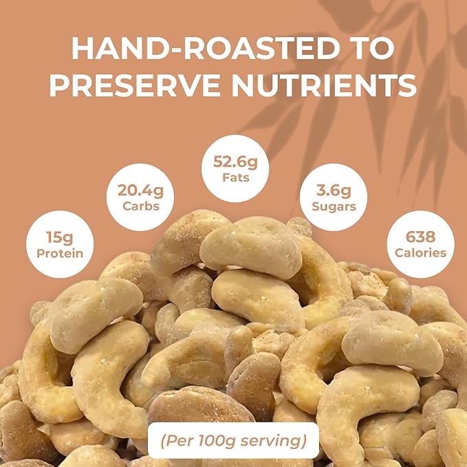 DELUXNUTS Premium Roasted Honey Cashew Crunch 21oz | Sweet Honey Roasted Cashews Gift, Whole Cashew Nuts Snack Mix, Healthy Gourmet Snack for Adults, High Protein, Gluten-Free, Premium Holiday & Christmas Gift Idea