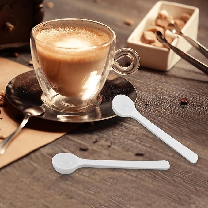 20 Pcs Teaspoon Measuring Spoons, Capacity 1g Reusable for Cooking and Baking, for Coffee Sugar Spices Nuts