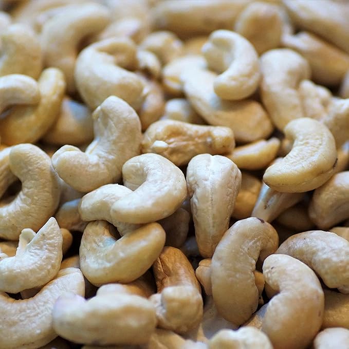 Lark Ellen Farm Sprouted Salted Cashews - Non GMO, Healthy Keto Snacks, Paleo, Gluten Free, Vegan, Certified Organic Nut, Sugar Free, High Protein, Kosher, Low Glycemic, 10 oz - 3 pack