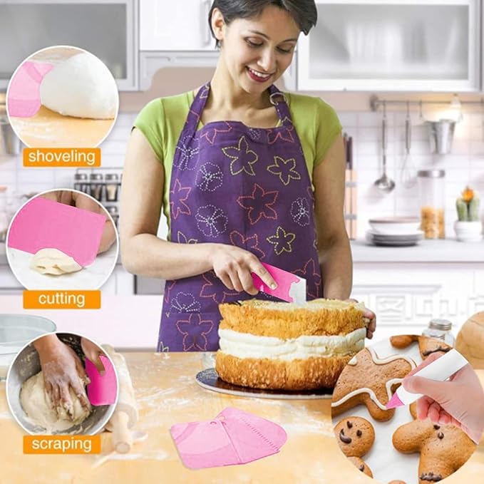 Cake Decorating Kit,Piping Bags and Tips Set,Cake Decorating Supplies,Frosting Piping Kit,Cake Baking Supplies for Beginners (66PCS)