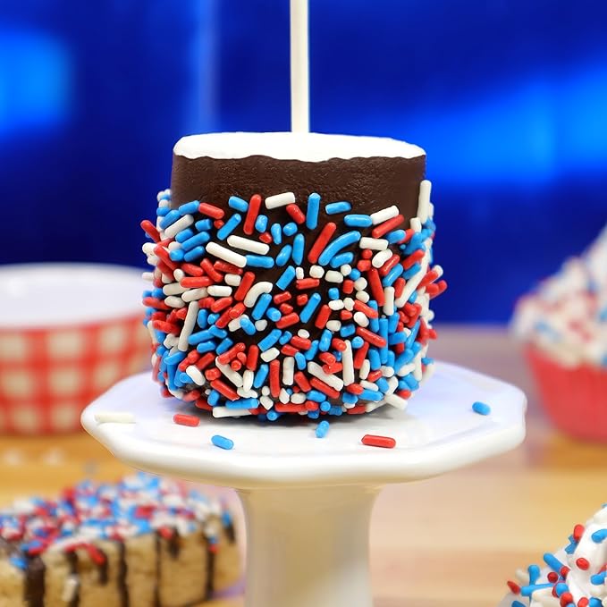 Mystic Sprinkles 4 Cell Sprinkle Assortments (Patriotic Pride Jimmy, Midi)