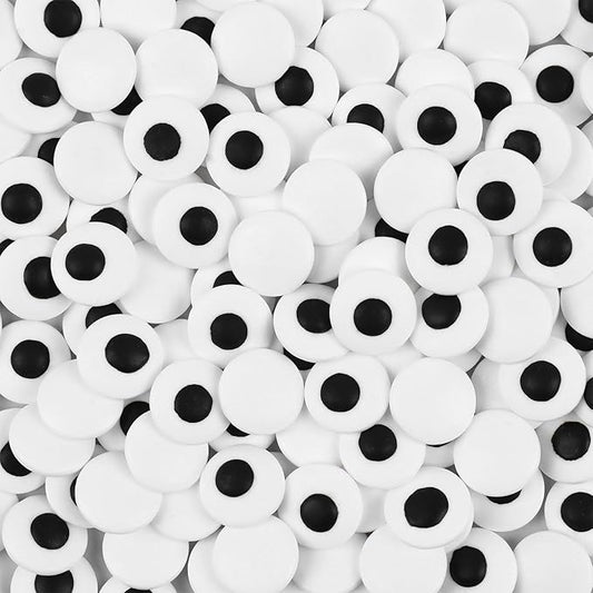 Eyeball Sprinkles for Cake Decorations, Edible Big Candy Eyeball for Cupcake Topper Ice Cream, Candy, Cookie 3.5oz, Perfect for Halloween Christmas Holiday Dessert Party (18mm Eyeballs)
