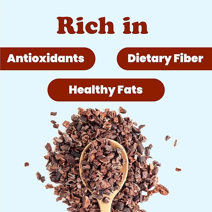 Food to Live Organic Sweet Cacao Nibs, 2 Pounds – Non-GMO, Lightly Sweetened with Coconut Sugar, Raw, Non-Irradiated, Vegan, Kosher, Bulk, Great for Snacking, Baking & Smoothies. High in Antioxidants