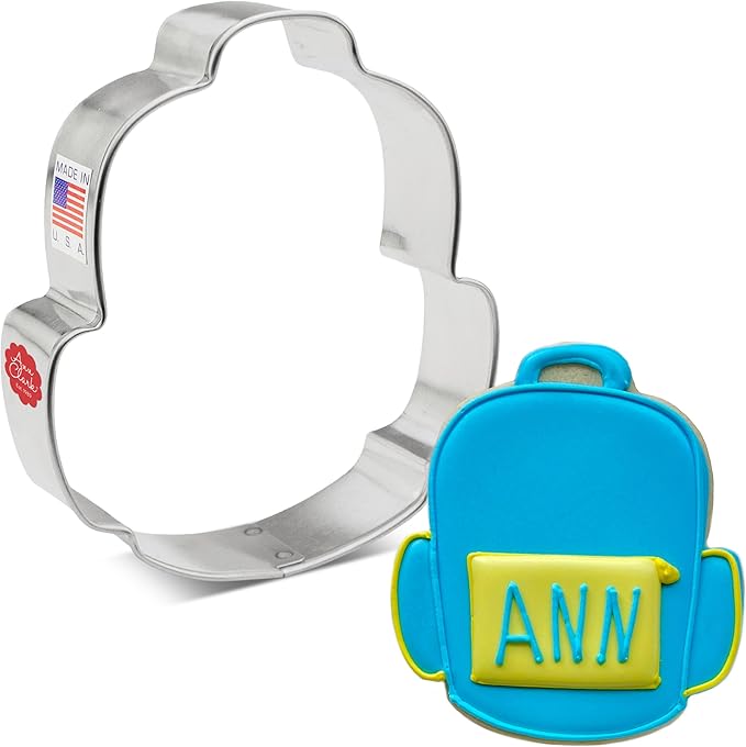 Ann Clark Cookie Cutters Backpack Cookie Cutter, 3.75" Made in USA