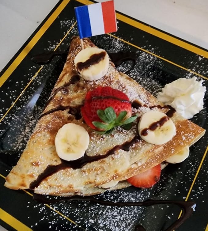 Gourmet Crêpe Mix By French Crêperie - Authentic Recipe by French Owner, Natacha - Quick & Easy - Perfect for Breakfast, Lunch, or Snack