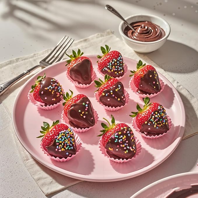 1000pcs Mini Cupcake Liners for Baking 1inch Muffin Liners Small Truffles Chocolate Cupcake Wrappers Small Candy Paper Cup Making Supplies for Wedding Birthday Holiday Party Baby Shower,Pink