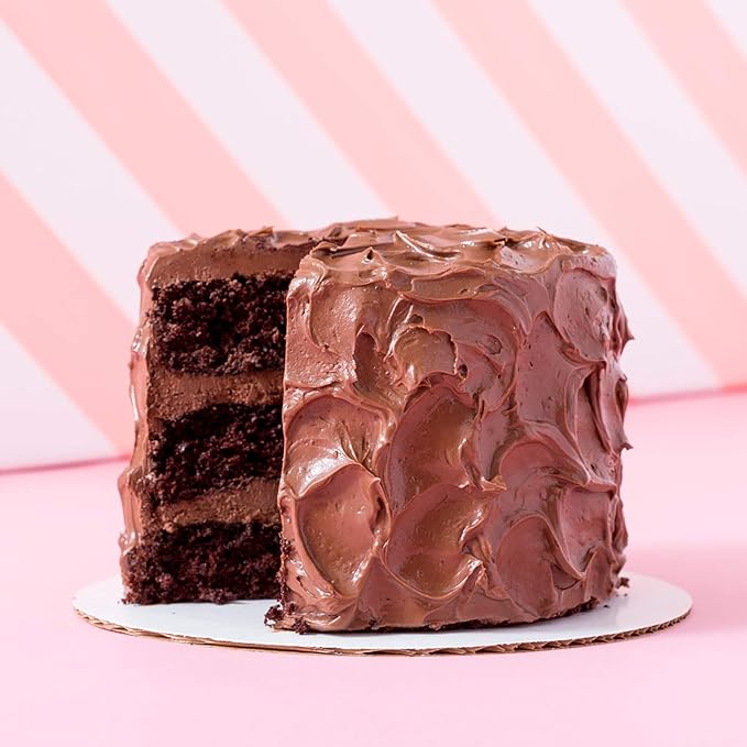 Miss Jones Baking Organic Buttercream Frosting, Perfect for Icing and Decorating, Vegan-Friendly: Rich Fudge Chocolate (Pack of 6)