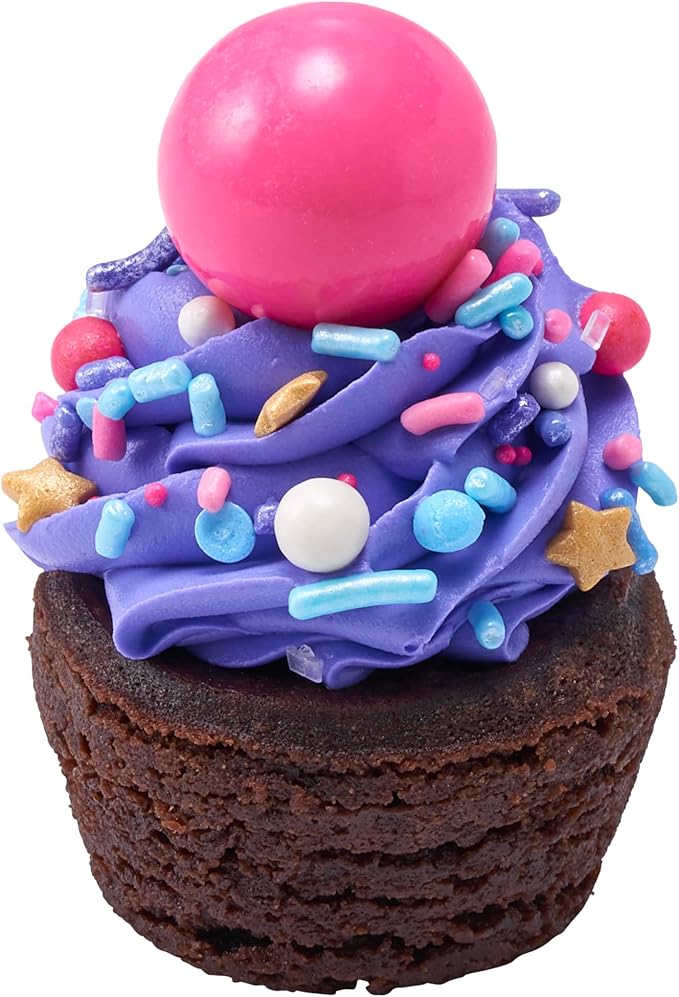 DECOPAC Sweet Tooth Deluxe Fusion Mix, 26oz, Fancy Candy Sprinkles in Handheld Container, Edible Sprinkles For Celebration Cakes, Cupcakes, Cookies and Donuts, Multicolored - Pink, Purple, Blue