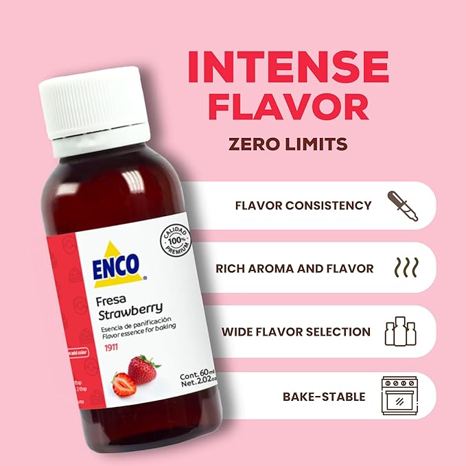 ENCO Baking Essence 2.02 fl.oz (Strawberry)
