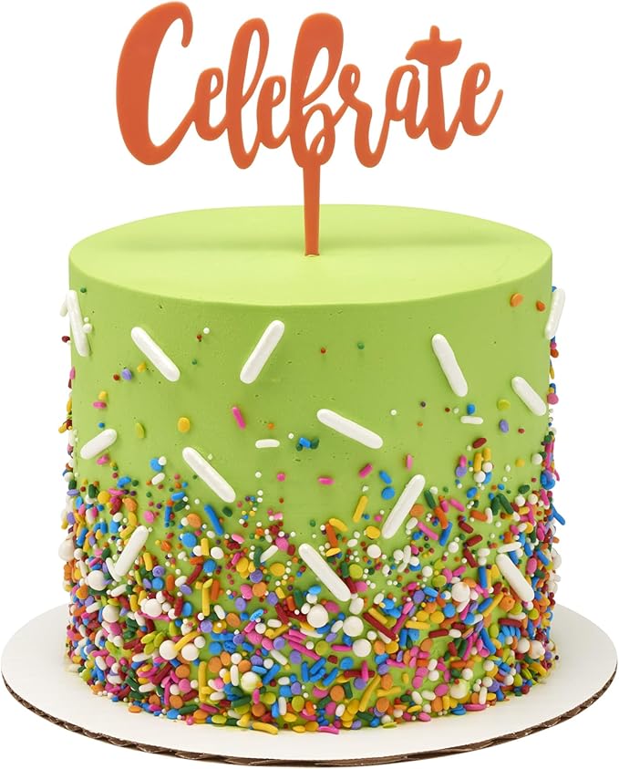 DecoPac Rainbow Party Fusion Mix Sprinkles, 26oz, Shaped Candy Sprinkles in Handheld Container, Magical Edible Decorations For Celebration Cakes, Cupcakes, Cookies and Donuts
