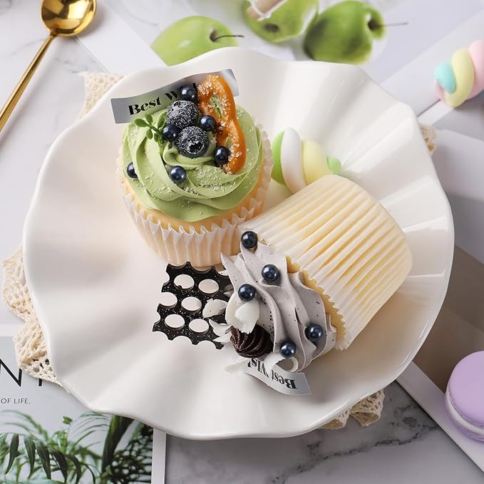 Black Sprinkle for Cake Decorating, 4 Sizes Edible Pearl Sugar 130g/4.6oz, Cupcake, Ice Cream, Donuts, Macaron Toppings Supplies (2mm, 4mm, 7mm, 1cm) (Black)
