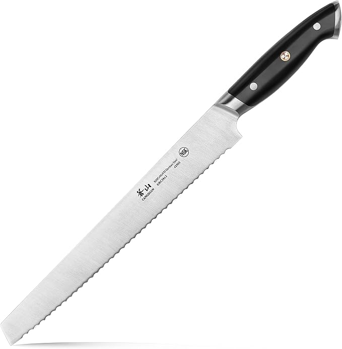 Cangshan Z Series 62502 German Steel Forged Bread Knife, 10.25-Inch