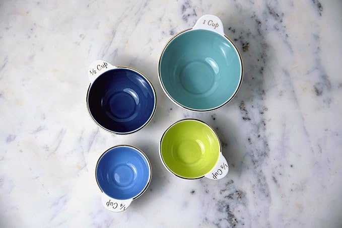 Mary’s Ceramic Measuring Cups, Set of 4