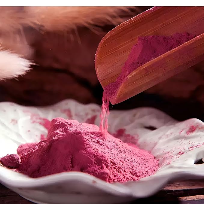 SXETBEAN Beet Root Powder, 7oz/198g Beetroot Powder, No Additives, Pure Red Powdered Beet Roots for Smoothies, Baking, Juices, Pasta, Porridge