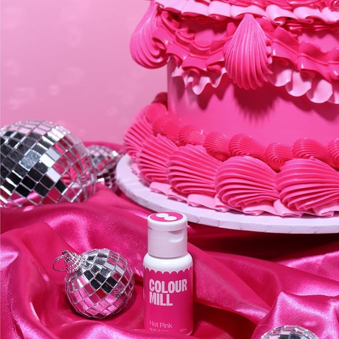 Colour Mill Oil-Based Food Coloring, 20 Milliliters (Hot Pink)