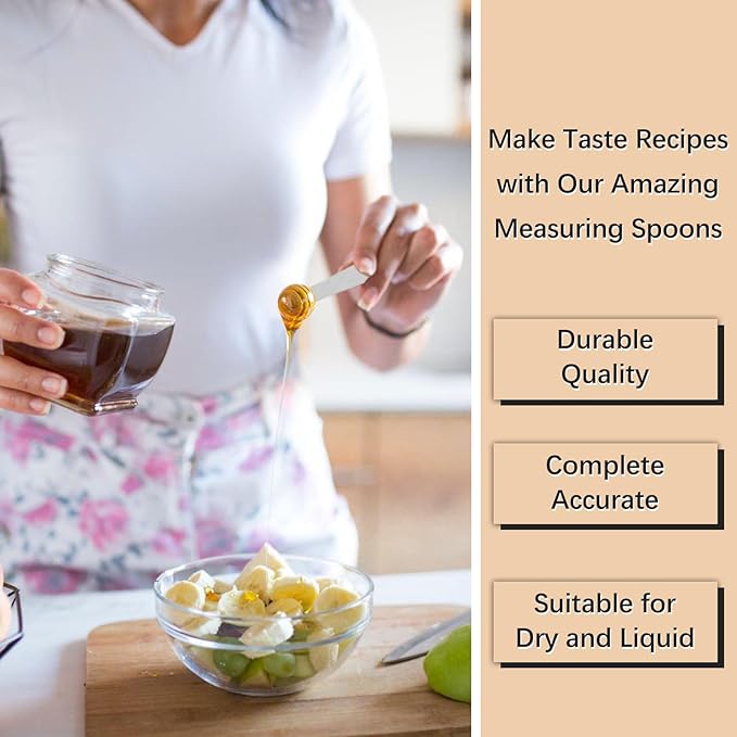 2PCS 1/4tsp (1.25ml) Single Measuring Spoon, Stainless Steel Individual Teaspoons Only
