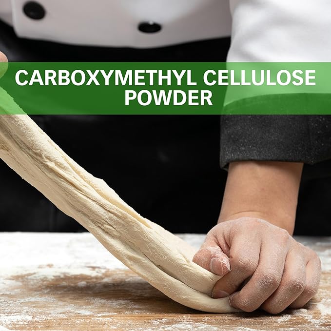 9oz CMC Powder, 100% Pure CMC Powder for Fondant, Food Grade CMC Powder Thickener, Ice Cream Stabilizer, Tylose Powder for Cake, Ice Cream, Frozen Foods, Candy, Yogurt, Gum Paste