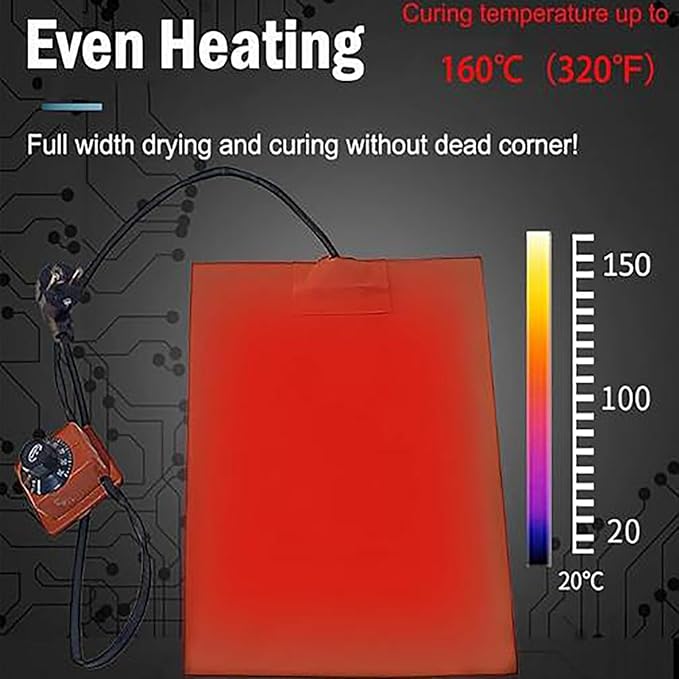 DTF Oven, A3/A4/A5 DTF Oven Dryer with Temperature Control, Super Fast Curing for Heat Transfer Printing DTF Power, DTF Heat Transfer Oven 12.5in x 17in for T-Shirts Transfer Printing