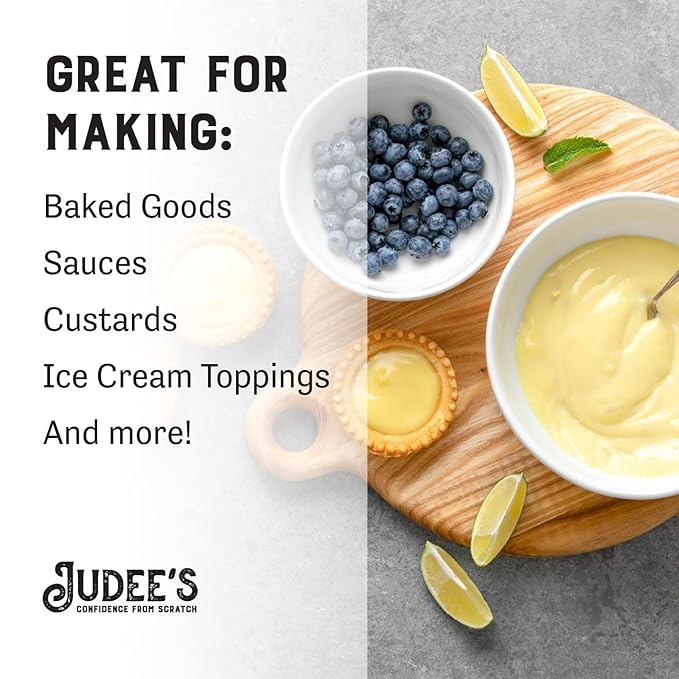 Judee's Gluten Free Dried Egg Yolk Powder - Egg Substitute for Baking & Cooking - Protein Powder for Smoothies & Sauces - Gluten Free & Non-GMO Staple - 11 Oz