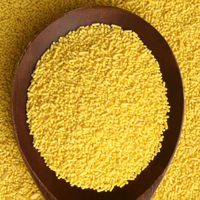 GranAroma Yellow Sprinkles, 14.4 oz, Decorative, Cakes & Cupcakes