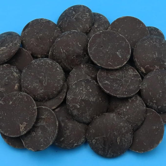 MERCKENS Coating Wafers, Dark Melting Chocolate, Cocoa Dark, 2 Pound Package