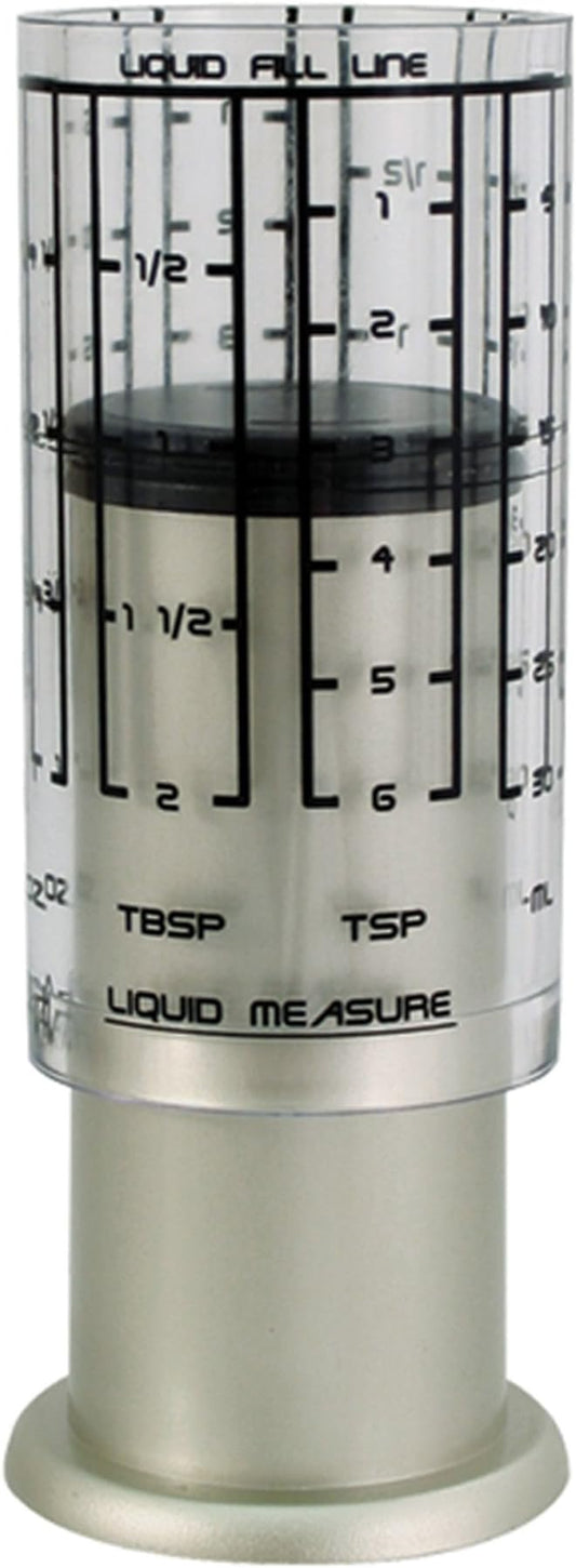 KitchenArt Professional Series 2 Cup Adjust-A-Cup, Champagne Satin, Adjustable, 1/8 to 2-Cup