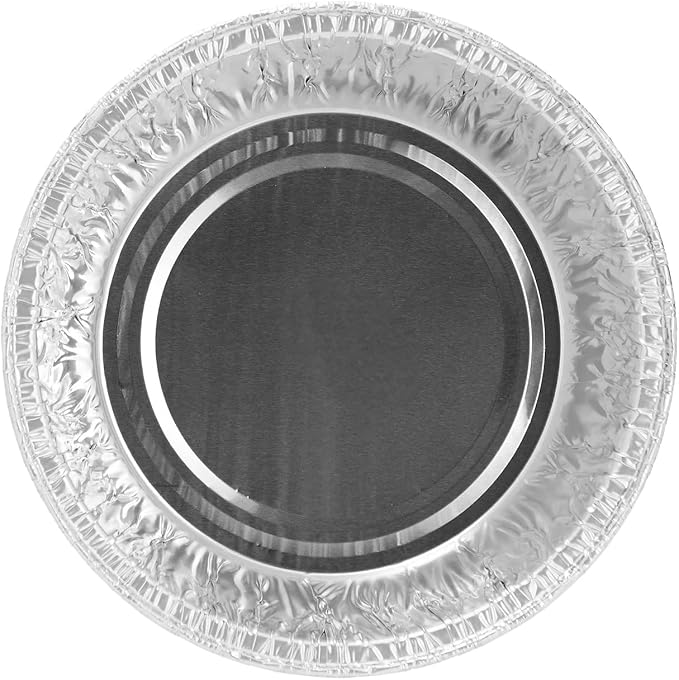 Juvale Mini Pot Pie Pans - 100 Pack, 5 In, Silver Aluminum - Disposable Aluminum Foil Pans & Tins for Pot Pie Baking, Quiche & Tarts, Oven & Freezer Safe