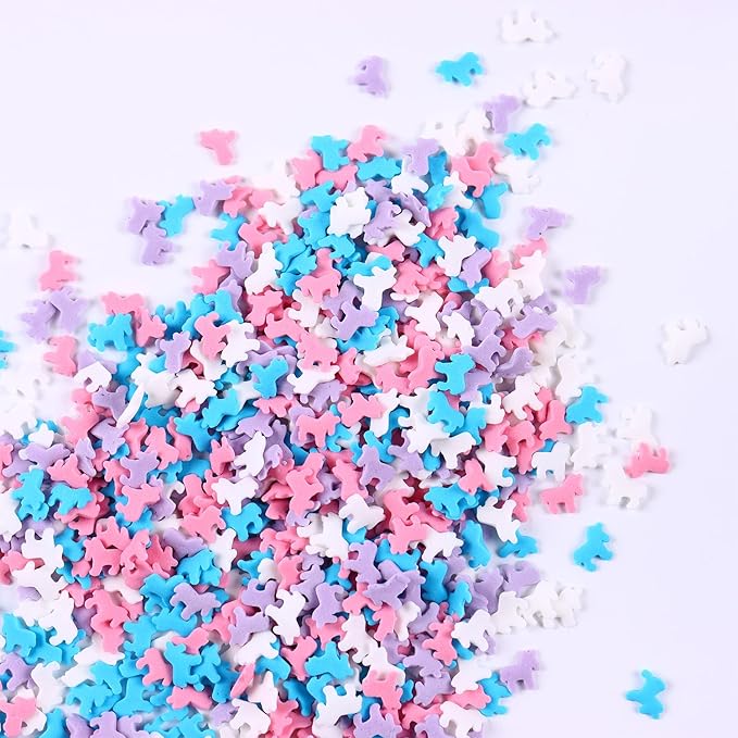 Unicorn Sprinkles for Cake Decorating 3.17 ounce Edible Blue Pink Purple Sprinkles Mix Topper Cookie Confetti Sprinkles for Cupcakes Candy Cream Chocolate Cake Decor for Birthday Princess Christmas Party