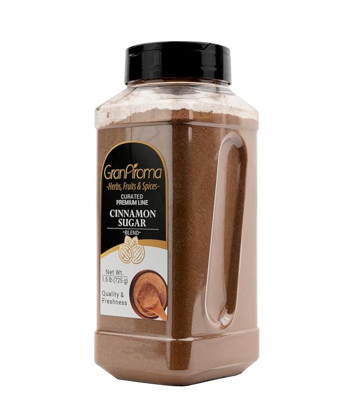GranAroma Cinnamon & Sugar, Sweet and Aromatic, Flavorful Blend, Baking and Cooking (1.6 Pound)