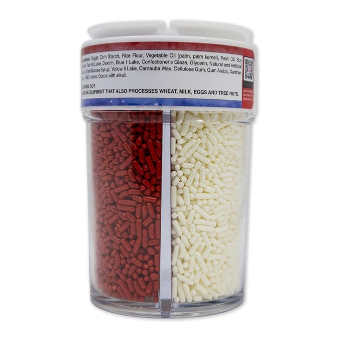 Mystic Sprinkles 4 Cell Sprinkle Assortments (Americana, Midi)