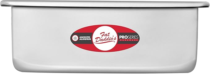 Fat Daddio's POB-12184 Anodized Aluminum Sheet Cake Pan, 12 x 18 x 4 Inch
