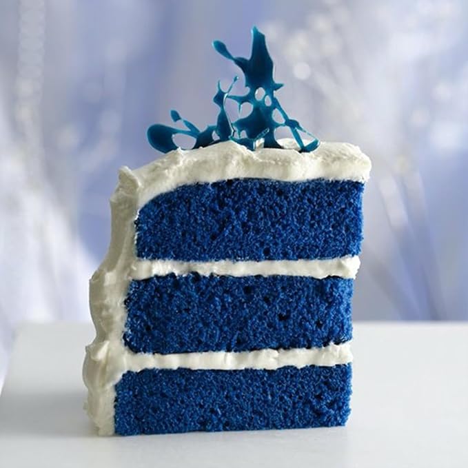 PhilaeEC Royal Blue Sanding Sugar Edible Sparkling Crystals for Baking Cake Decoration Cookie Ice Cream Cupcake Toppers Wedding Party Valentines Halloween Christmas Supplies 5oz