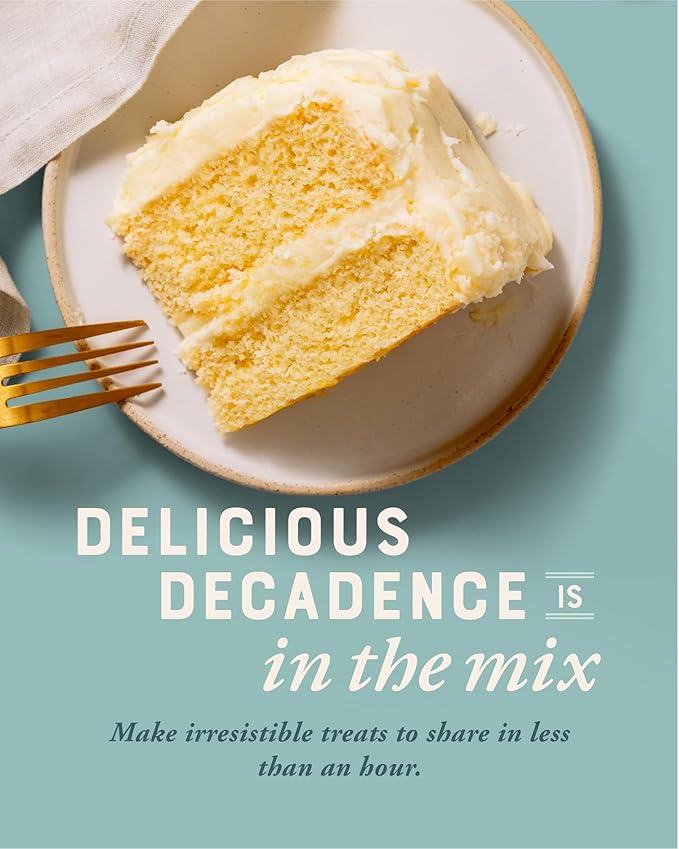 Bob's Red Mill Signature Yellow Cake Baking Mix, 15.5oz (Pack of 4) - Non GMO, Kosher