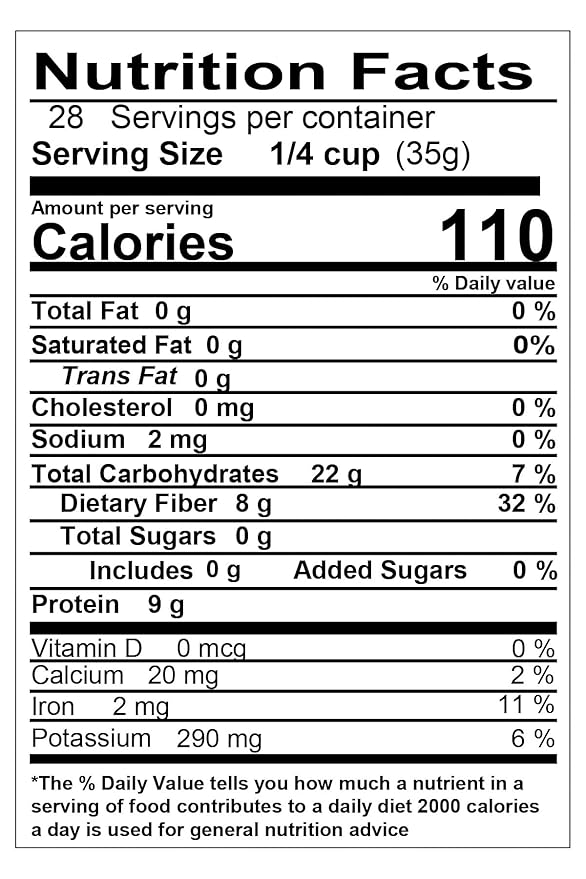 Yupik Organic Green Lentils, 2.2 lb (35.2 oz), Non-GMO, Vegan, Gluten-Free, Kosher, Raw, Source of Fiber, Iron & Protein, Fiber & Iron, Ideal for Soups, Salads & Plant-Based Meals