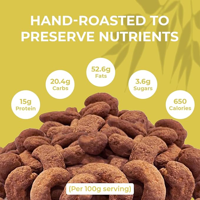 DELUXNUTS Premium Roasted Chocolate Covered Cashew Crunch 21oz | Cocoa Dusted & Chocolate Cashews Gift, Whole Cashew Nuts Snack Mix, Healthy Gourmet Snack for Adults, High Protein, Gluten-Free, Premium Holiday & Christmas Gift Idea