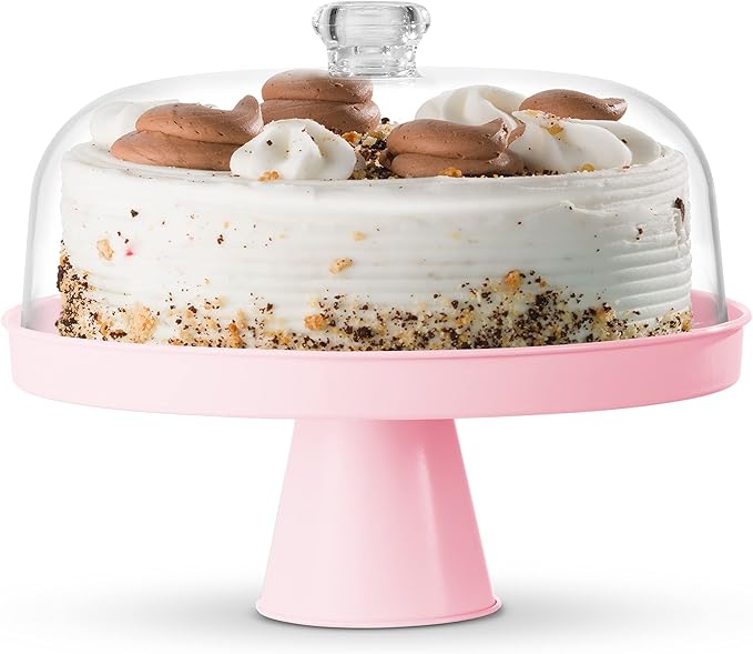 Table Concept Cake Stand, Footed Cake Stand with Lid, Serving Platter, Housewarming Gifts