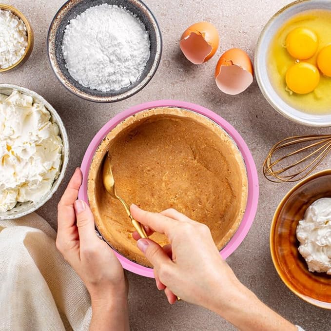 10In Cheesecake Pan Protector Water Bath Protector for Round Springform Pan Preventing Water from Entering The Spring Form Pans